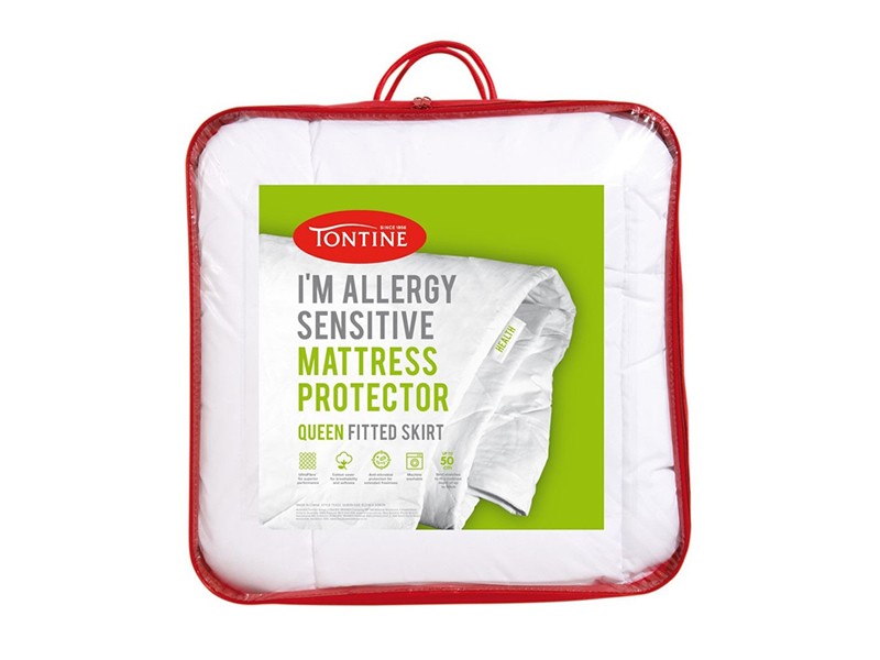 tontine luxe anti allergy mattress protector